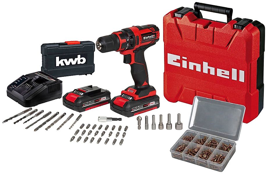 Einhell Akku-Bohrschrauber TC-CD 18/35 Li +39, günstig online kaufen