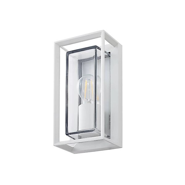 Arcchio Wandleuchte Außen Ismera 10037704 Modern in Weiß aus Aluminium 1-fl günstig online kaufen