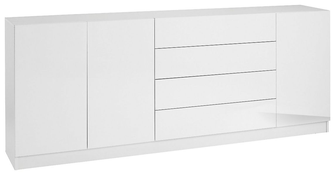 borchardt Möbel Sideboard Vaasa, Kommode mit 3 Türen und 4 Schubkästen auf günstig online kaufen