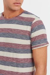 !Solid Rundhalsshirt SDThicco Kurzarmshirt mit Streifen günstig online kaufen