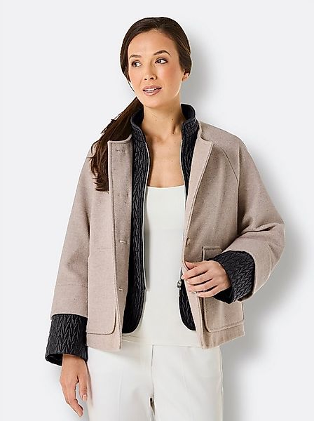 creation L Allwetterjacke Woll-Mix-Jacke Langarm günstig online kaufen