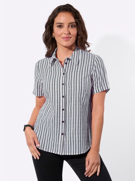Witt Klassische Bluse Gestreifte Bluse günstig online kaufen