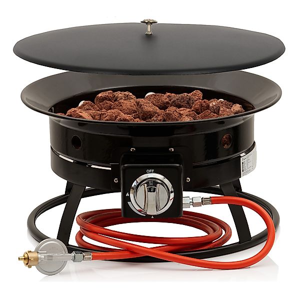 BBQ-Toro Feuerschale Gas Feuerstelle mit Lavasteinen, günstig online kaufen