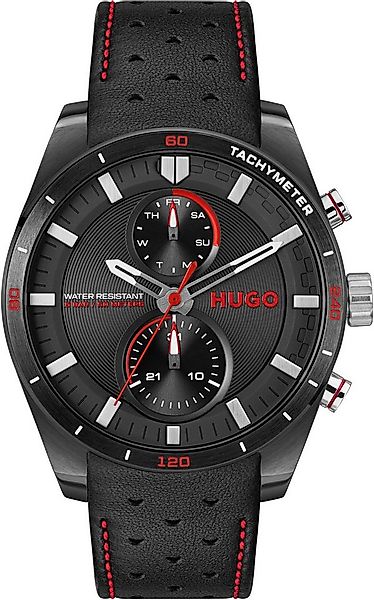 HUGO Multifunktionsuhr #FAST 1530370, Armbanduhr, Quarzuhr, Herrenuhr, Datu günstig online kaufen
