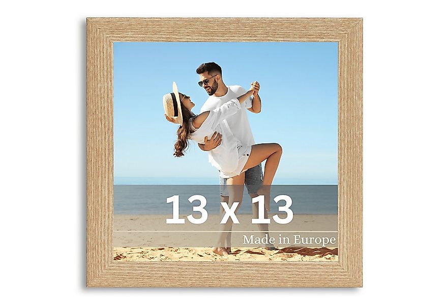 Victor (Zenith) Bilderrahmen Klee, Bilderrahmen Beige 13x13 cm, Bilderrahme günstig online kaufen