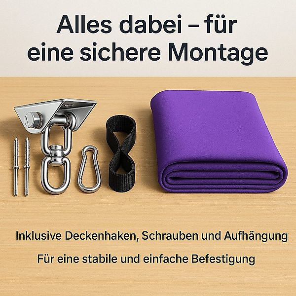 Diyarts Hängematte Ganzkörpersocke (Premium Therapieschaukel für günstig online kaufen