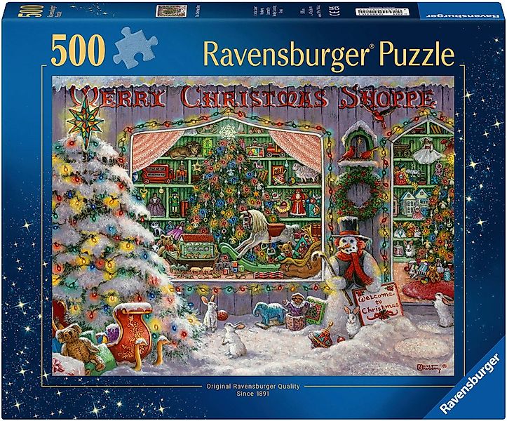 Ravensburger Puzzle Es weihnachtet sehr, 500 günstig online kaufen
