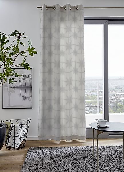my home Vorhang OSLO, Ösen (1 günstig online kaufen