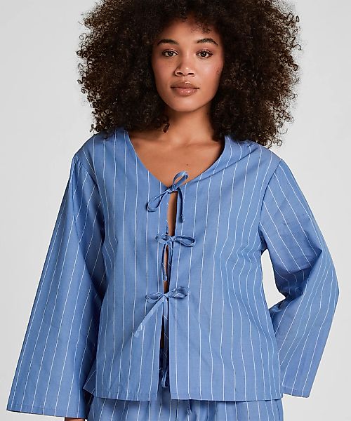 Hunkemöller Pyjama "Gestreiftes Pyjama-Oberteil" günstig online kaufen