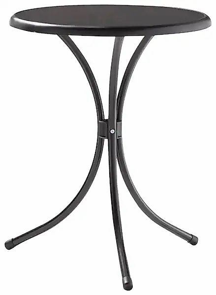 Sieger Gartentisch Rund Anthrazit 60 cm x 60 cm günstig online kaufen