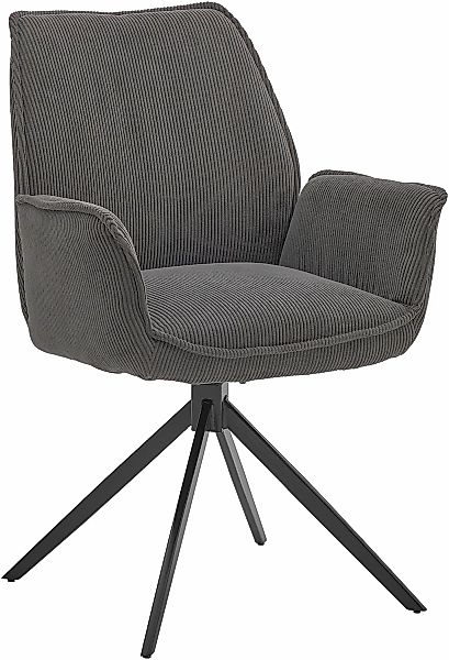 Musterring Esszimmerstuhl "Tiama", (Set), 2 St., Cord, Stativgestell aus Ei günstig online kaufen