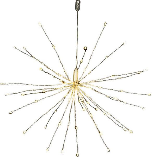 Northpoint LED-Lichterkette Eiskristallleuchte 90 LEDs Ø50cm für Innen und günstig online kaufen