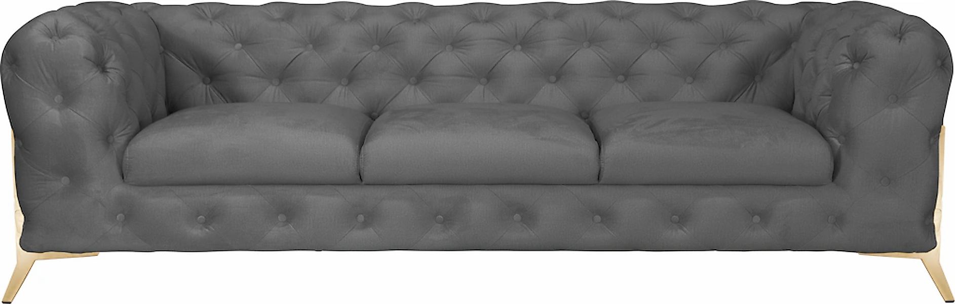 Home affaire Chesterfield-Sofa "Amaury" aufwändige Knopfheftung, moderne Ch günstig online kaufen