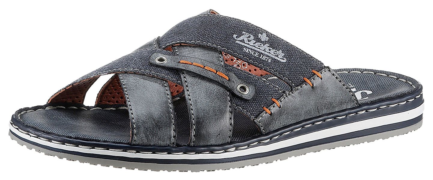 Rieker Pantolette, Sommerschuh, Schlappen, Poolslides, mit günstig online kaufen