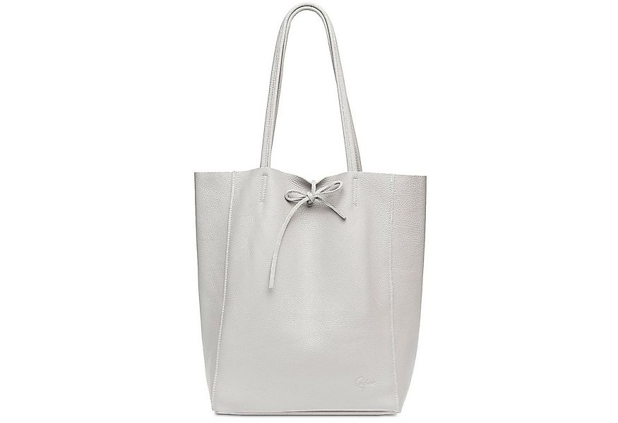 Caspar Schultertasche - Großer Damen Leder Shopper Tasche - CLASSIC LINE - günstig online kaufen