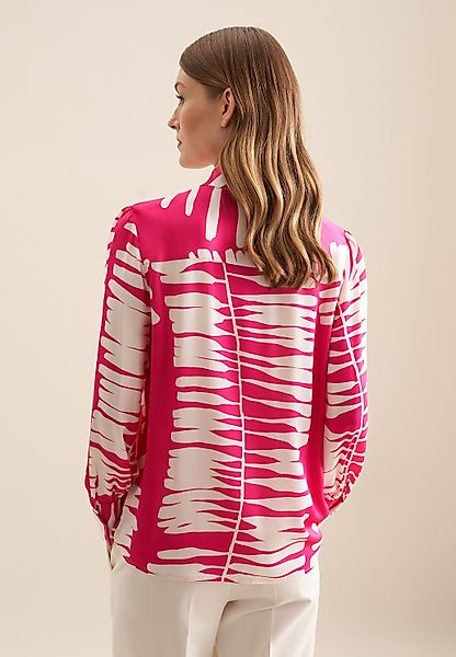 seidensticker Hemdbluse "Schwarze Rose", Langarm Kragen Blätter günstig online kaufen