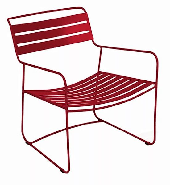 Lounge Sessel Surprising Lounger metall rot - Fermob - Rot günstig online kaufen