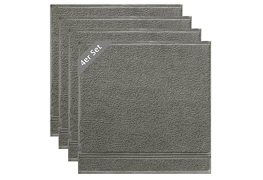 Lashuma Geschirrtuch Premium, (Spar-Set, 4-tlg., Küchenhandtücher 50x50 cm) günstig online kaufen
