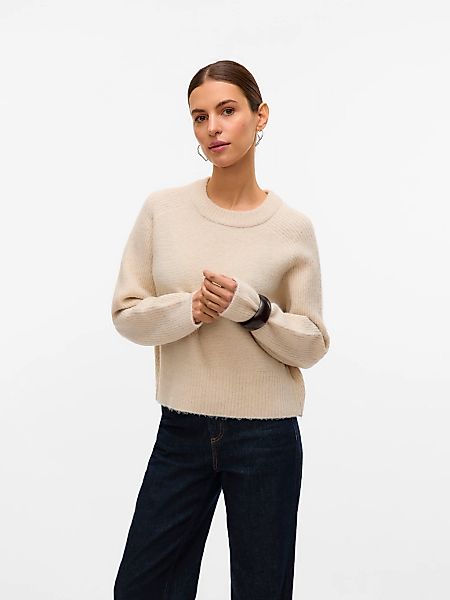 Vero Moda Strickpullover "VMBANG LS O-NECK PULLOVER BOO" günstig online kaufen