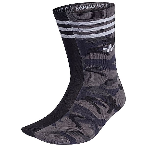 Adidas Originals Camo Crew Socken EU 34-36 Grey Six / Black günstig online kaufen