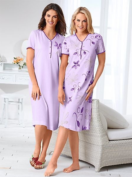 Ascafa Nachthemd "Kurzarm-Nachthemden" günstig online kaufen