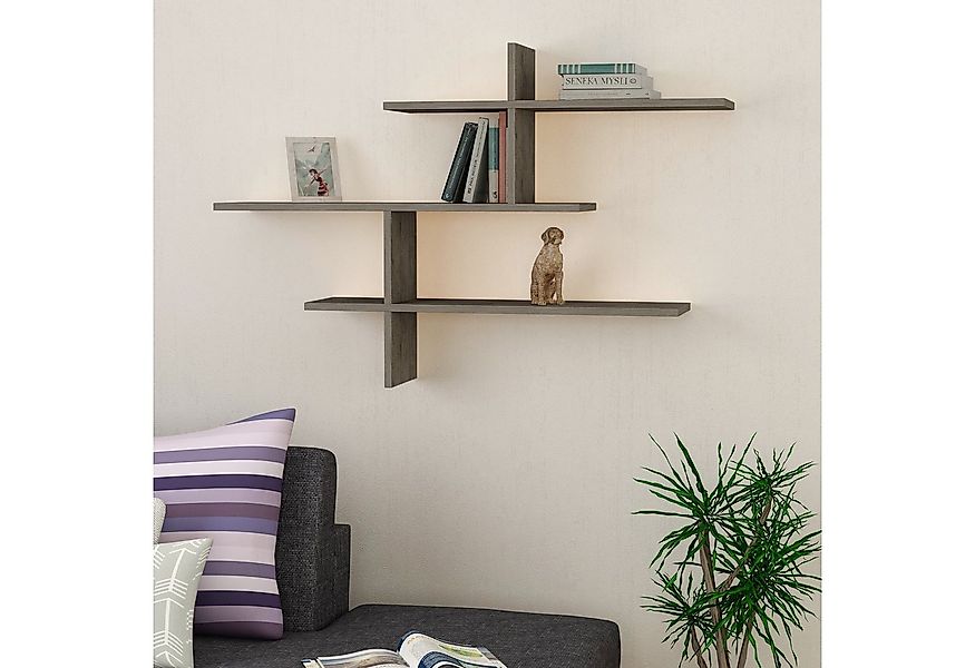 Decortie Wandregal Leo, Modernes Wandregal, Schwimmendes Regal, 22 x 123 x günstig online kaufen