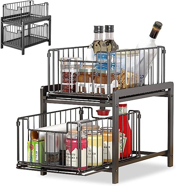 Refined Living Ablageregal küchenschrank organizer mit günstig online kaufen