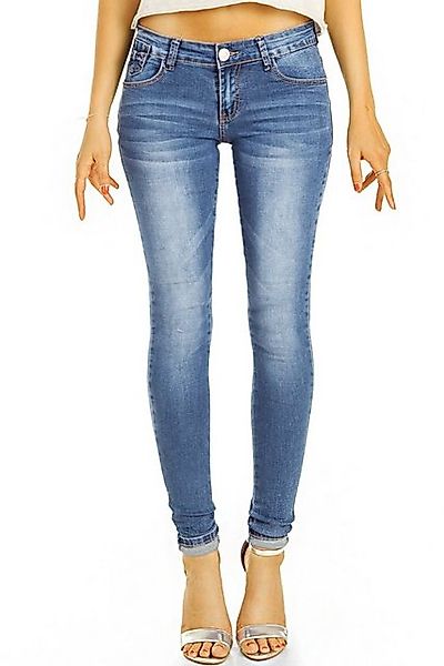 be styled Skinny-fit-Jeans Low Waist Jeans Hüftjeans Skinny fit Hosen - Dam günstig online kaufen