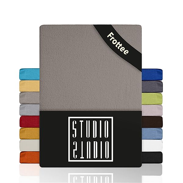 STUDIO Spannbettlaken Frottee, viele Größen, Baumwolle, weich & kuschelig, günstig online kaufen