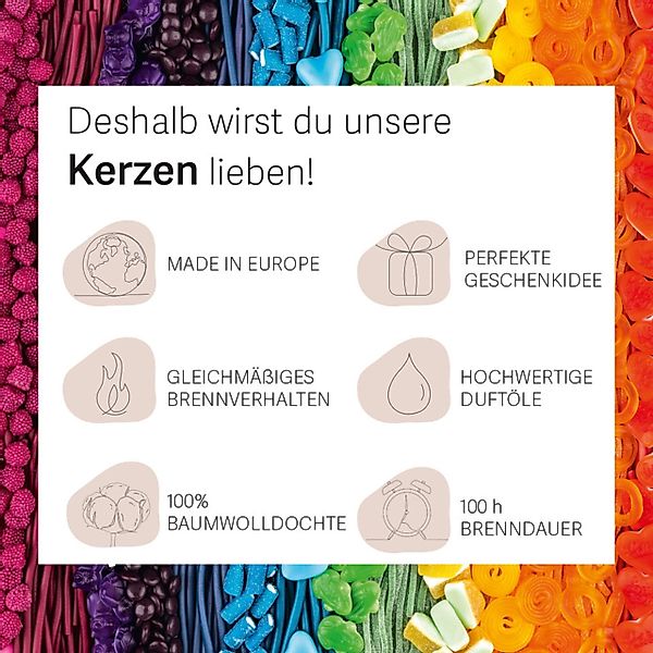 HARIBO Duftkerze Haribo™, Exotic günstig online kaufen