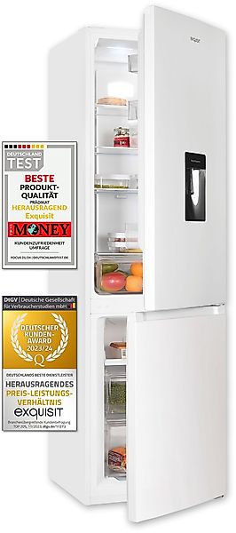 exquisit Kühl-/Gefrierkombination "KGC265-70-NF-WS-040C" 180,5 cm hoch 54 c günstig online kaufen