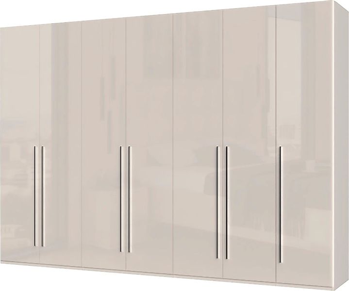PLACES OF STYLE Kleiderschrank "Piano, UV lackiert, hochglänzend in beige o günstig online kaufen