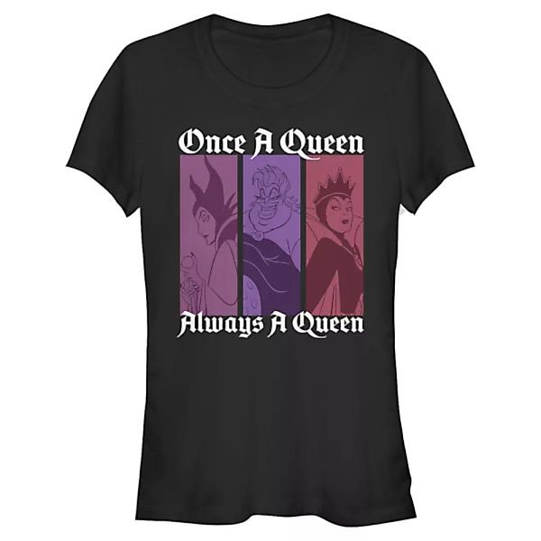 Disney - Bösewichte - Gruppe Queen Color - Frauen T-Shirt günstig online kaufen