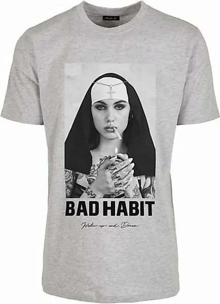 Mister Tee T-Shirt Bad Habit Tee heather günstig online kaufen