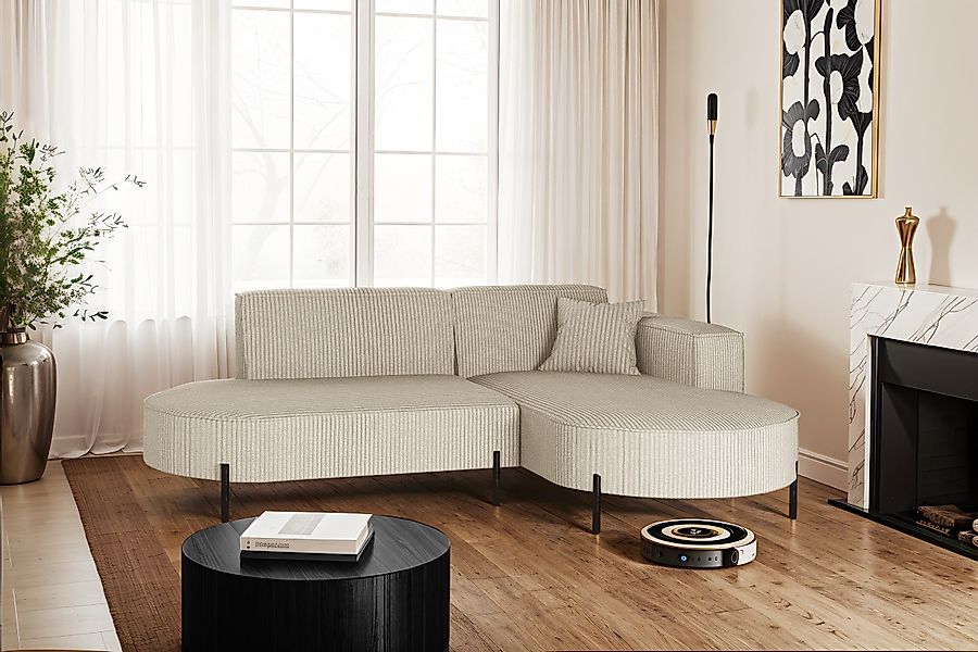 Kaiser Möbel Ecksofa Sofa L-Form Designer günstig online kaufen