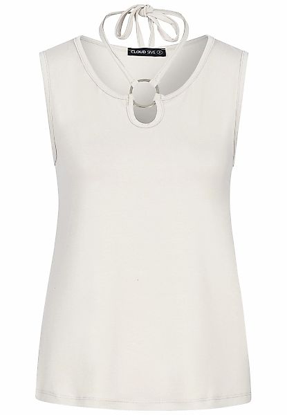 CLOUD 5IVE Muskelshirt "CLOUD 5IVE Cloud 5ive Viscose Neckholder Top with R günstig online kaufen