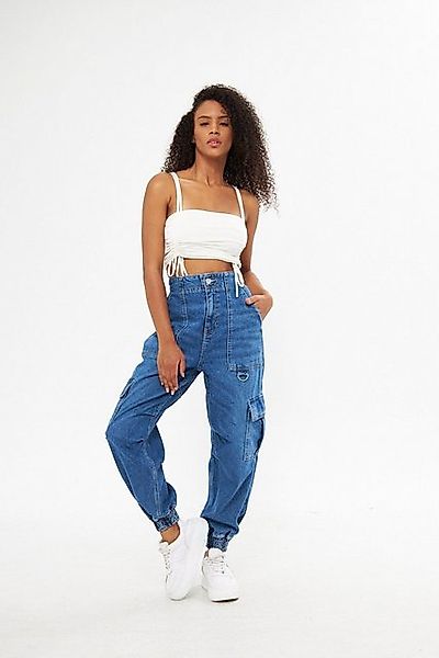 Kutaf Regular-fit-Jeans Sarah Paraşüt Jean Hose günstig online kaufen