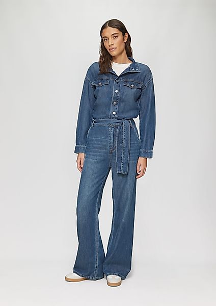 s.Oliver Overall Denim-Jumpsuit mit Gürtel und günstig online kaufen