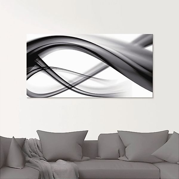 Artland Glasbild »Abstrakte Komposition«, Gegenstandslos, (1 St.), in versc günstig online kaufen