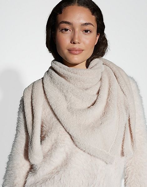 OPUS Dreieckstuch AWENDI mit flauschiger Textur günstig online kaufen