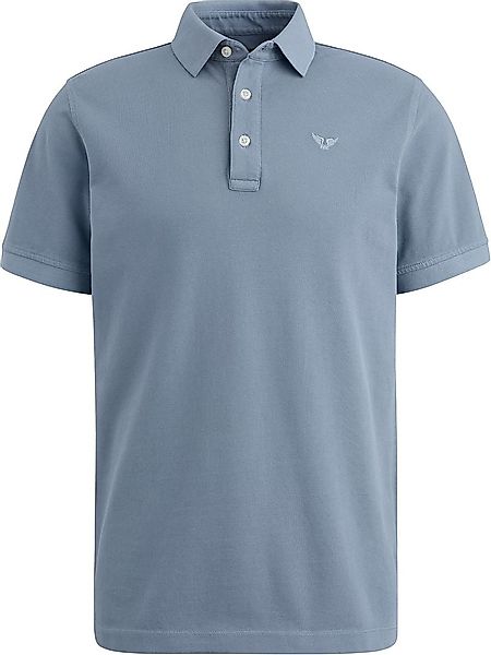 PME Legend Poloshirt Garment Dye Piqué Blau - Größe XL günstig online kaufen