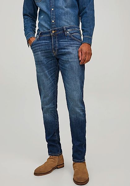 Jack & Jones Slim-fit-Jeans "JJIGLENN – Slim-Fit-Jeans mit niedriger Leibhö günstig online kaufen
