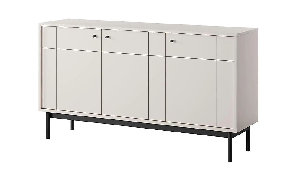 Sideboard  Panda ¦ beige ¦ Maße (cm): B: 154 H: 84 Kommoden & Sideboards > günstig online kaufen