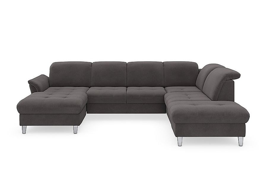 sit&more Wohnlandschaft »Maggiore U-Form« wahlweise mit Kopfteilverstellung günstig online kaufen