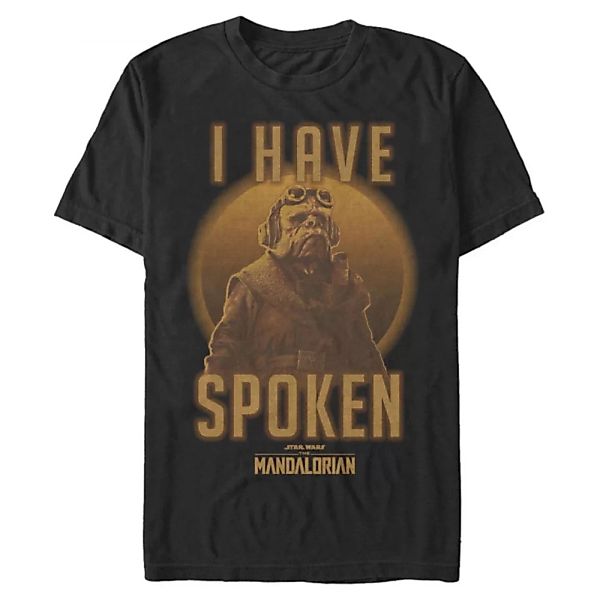 Star Wars - The Mandalorian - Kuiil Kuill Has Spoken - Männer T-Shirt günstig online kaufen