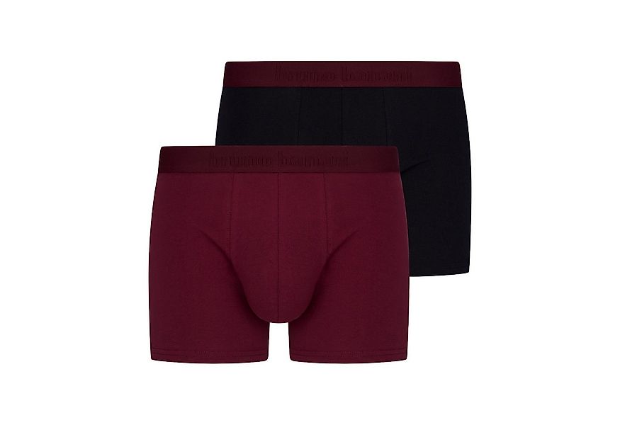 Bruno Banani Boxer Flowing (2er Pack) mit kontrastreichem Logobund günstig online kaufen