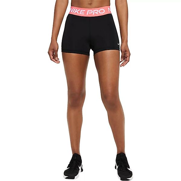 Nike Pro 3´´ Shorts Hosen XS Black / Magic Ember / White günstig online kaufen