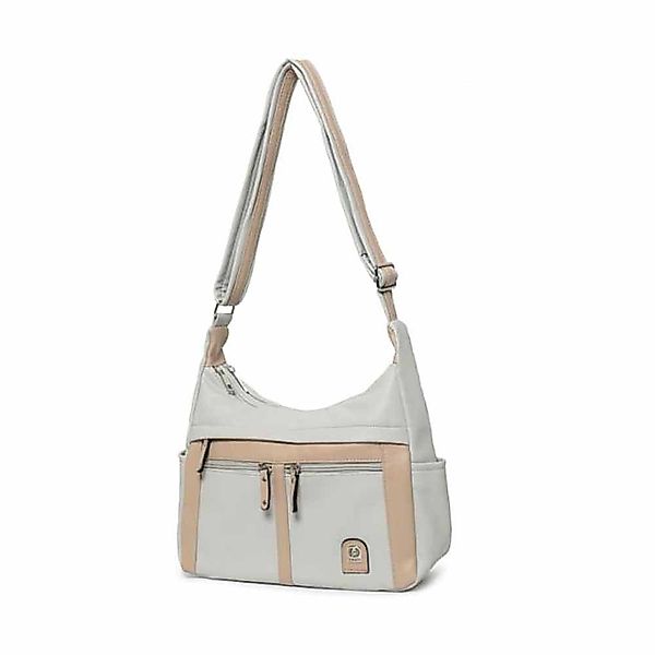 ITALYSHOP24 Schultertasche Damen Tasche Vintage Shopper günstig online kaufen