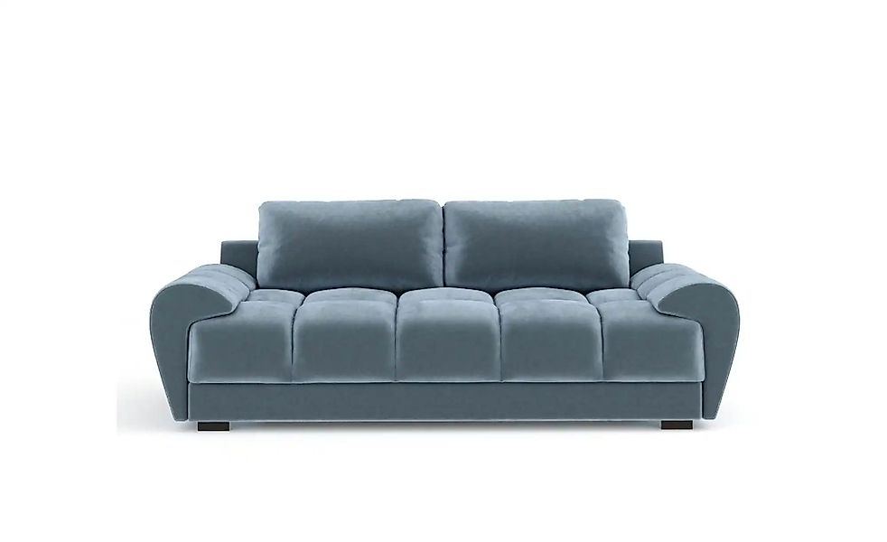 Einzelsofa   ¦ blau ¦ Maße (cm): B: 244 H: 90 Polstermöbel > Sofas > 3-Sitz günstig online kaufen