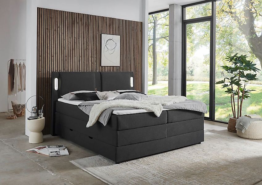 INOSIGN Boxbett "Elverta inkl. Bettkasten und LED-Beleuchtung", erhältlich günstig online kaufen